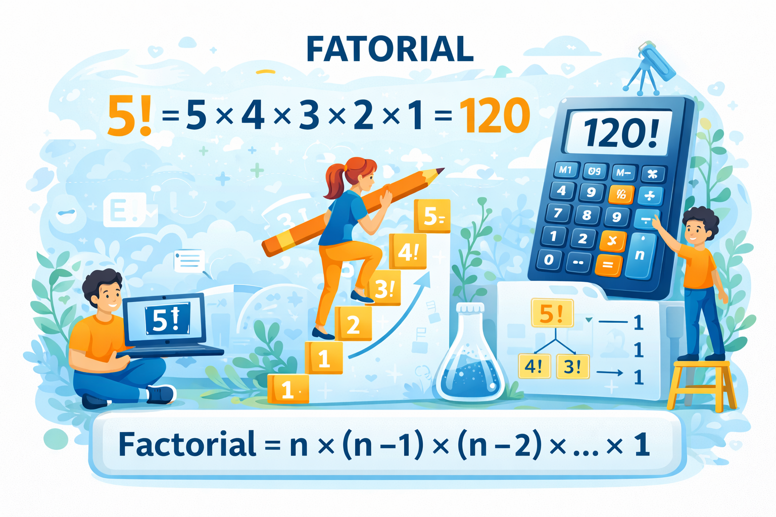 Fatorial Calcular Fatorial – Calculadora Online Completa